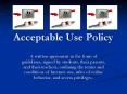 Acceptable Use Policy PowerPoint PPT Presentation