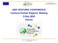 AER CENTURIO CONFERENCE PowerPoint PPT Presentation
