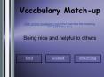 Vocabulary Match-up PowerPoint PPT Presentation
