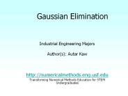 Gaussian%20Elimination