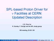 SPLbased Proton Driver for Facilities at CERN: Updated Description