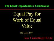 The Equal Opportunities Commission