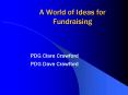 A World of Ideas for Fundraising PowerPoint PPT Presentation
