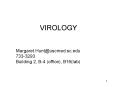 VIROLOGY PowerPoint PPT Presentation