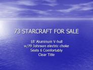 1973 Starcraft for Sale