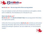 China Sourcing Barakkuda