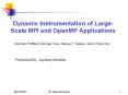 Dynamic%20Instrumentation%20of%20Large-Scale%20MPI%20and%20OpenMP%20Applications PowerPoint PPT Presentation