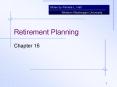 Retirement Planning PowerPoint PPT Presentation