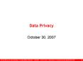 Data Privacy PowerPoint PPT Presentation