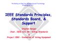 IEEE Standards Principles, Standards Board, PowerPoint PPT Presentation