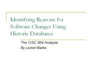 Identifying%20Reasons%20for%20Software%20Changes%20Using%20Historic%20Databases