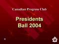 Canadian Progress Club PowerPoint PPT Presentation