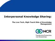 Interpersonal%20Knowledge%20Sharing: