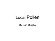 Local Pollen