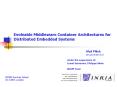 Evolvable Middleware Container Architectures for Distributed Embedded Systems PowerPoint PPT Presentation