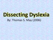 Dyslexia
