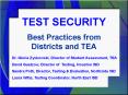 TEST SECURITY PowerPoint PPT Presentation