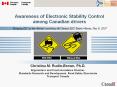 Awareness%20of%20Electronic%20Stability%20Control%20among%20Canadian%20drivers PowerPoint PPT Presentation