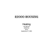 R2000 Housing