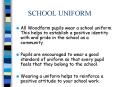 SCHOOL UNIFORM PowerPoint PPT Presentation