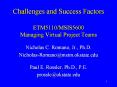 Challenges and Success Factors ETM5110MSIS5600 Managing Virtual Project Teams PowerPoint PPT Presentation