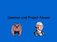 Common and Proper Nouns PowerPoint PPT Presentation