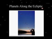 Planets Along the Ecliptic