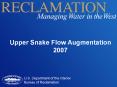 Upper Snake Flow Augmentation 2007 PowerPoint PPT Presentation