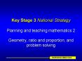 Key Stage 3 National Strategy PowerPoint PPT Presentation