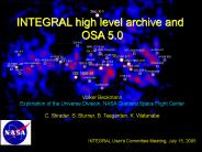 INTEGRAL high level archive and OSA 5.0