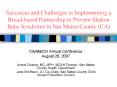 Successes and Challenges in Implementing a Broadbased Partnership to Prevent Shaken Baby Syndrome in PowerPoint PPT Presentation