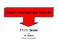 Dolch Vocabulary Words PowerPoint PPT Presentation