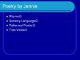 Poetry by Jennie PowerPoint PPT Presentation