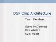 DSP Chip Architecture