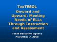TexTESOL PowerPoint PPT Presentation