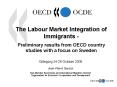 The Labour Market Integration of Immigrants Preliminary results from OECD country studies with a foc PowerPoint PPT Presentation