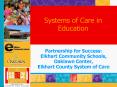 Systems of Care in Education PowerPoint PPT Presentation