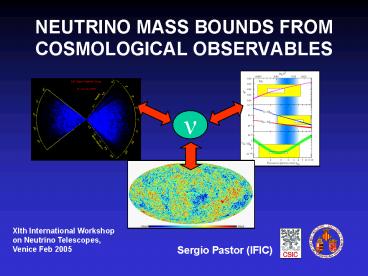 NEUTRINO MASS BOUNDS FROM COSMOLOGICAL OBSERVABLES
