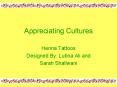 Appreciating Cultures PowerPoint PPT Presentation