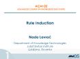 Rule Induction PowerPoint PPT Presentation