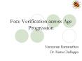 Face Verification across Age Progression PowerPoint PPT Presentation