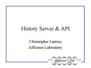 History Server