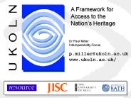 Dr Paul Miller Interoperability Focus