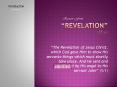 REVELATION Series PowerPoint PPT Presentation
