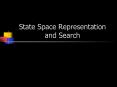 State Space Representation and Search PowerPoint PPT Presentation