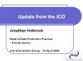 Update from the ICO PowerPoint PPT Presentation