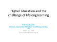 Higher Education and the challenge of lifelong learning PowerPoint PPT Presentation