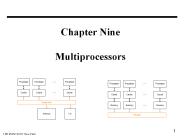 Chapter Nine Multiprocessors