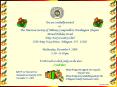 ASMC Washington Chapter Holiday Social 08 Invite PowerPoint PPT Presentation