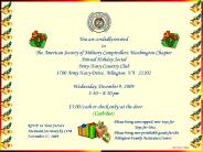ASMC Washington Chapter Holiday Social 08 Invite